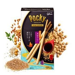 Палочки шоколадные c топлёным молоком "Pocky Chocolate from Japan" ~ 76 гр.