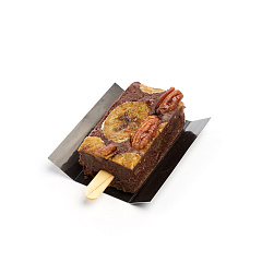 Брауни Вегги (банан, кокосовая карамель, пекан) «Brownie Mama»