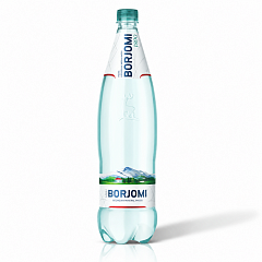 Вода «Боржоми» газированная, лечебно-столовая ~ 1,25 л.