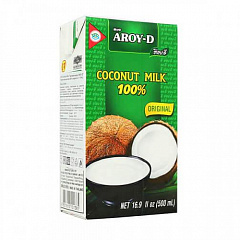 Кокосовое молоко «Aroy-D» ~ 500 мл.