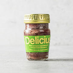 Анчоусы филе в масле «Delicius» ~ 78 гр.