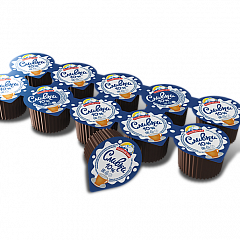 Сливки порционные для кофе «Campina», 10%, 10 г. х 10 шт. ~ 100 гр.
