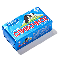 Масло сливочное «Экомилк», 82,5% ~ 450 гр.