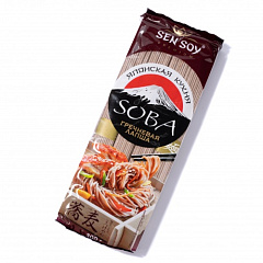 Лапша гречневая Соба «Sen Soy Premium» ~ 300 гр.